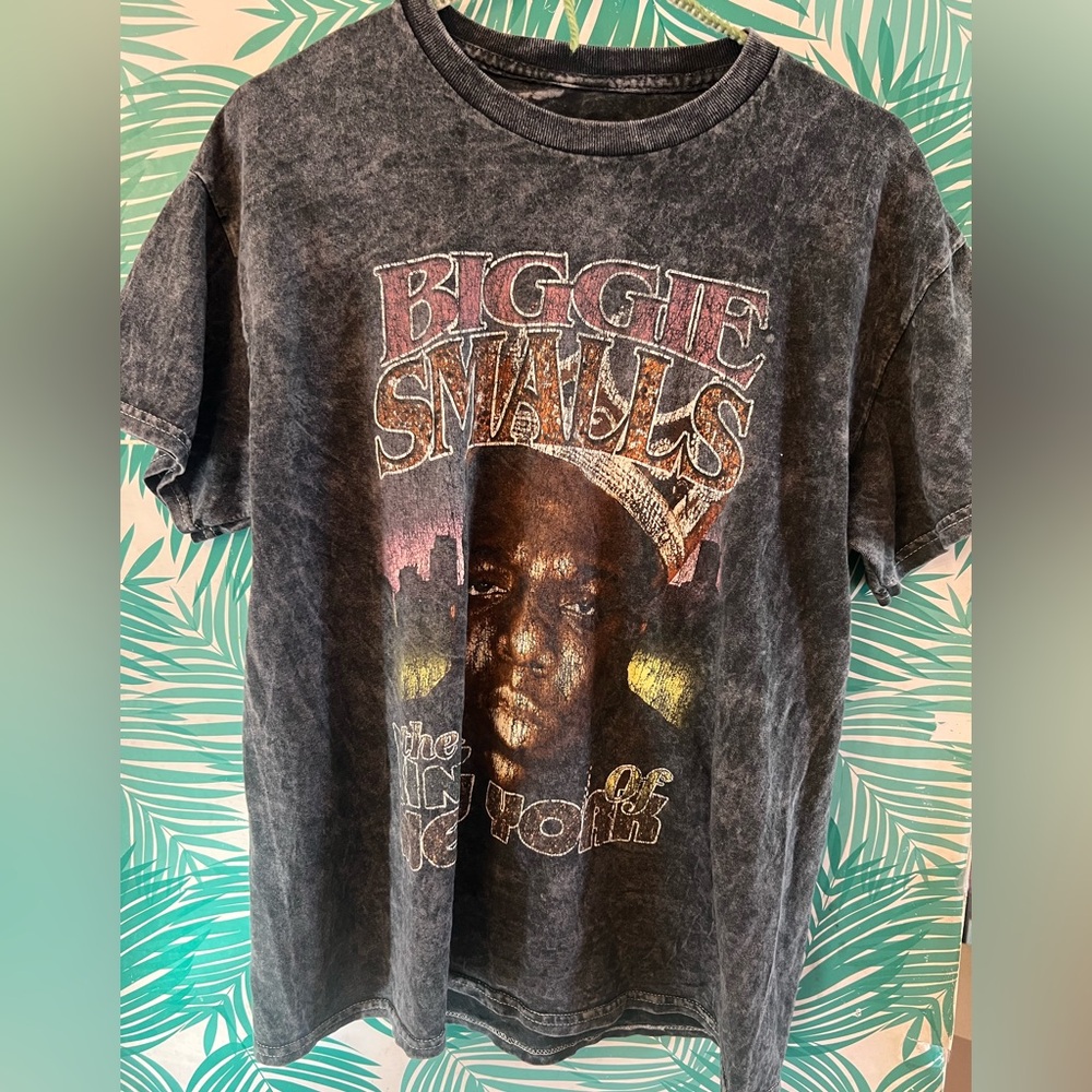 Vintage Biggie Smalls shirt sz sml 100% cotton